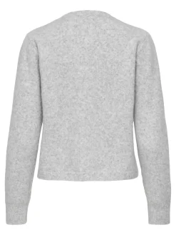 Jdyhaylee L/S Flower Cardigan Knt