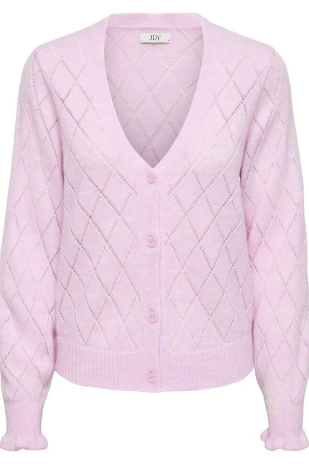 Jdyletty L/S V-Neck Struc Cardi Knt