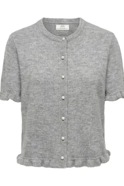 Jdyletty S/S On Frill Cardigan Knt