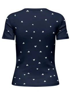 Jdylucky S/S O Neck Top