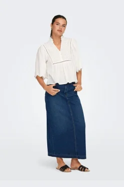 Jdymaya 2/4 Embroidery Top