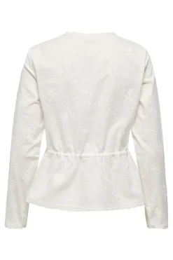 Jdymellie L/S Emb. String Shirt