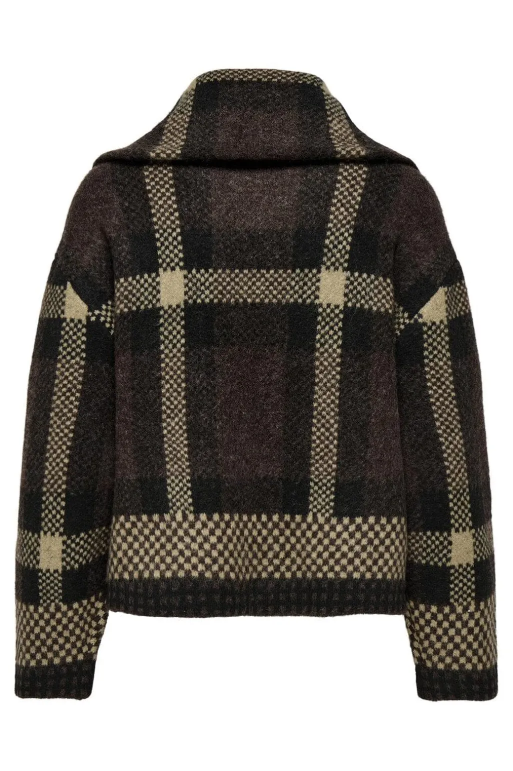 Jdyphoenix L/S 2 Way Zip Jacq Cardi Knt
