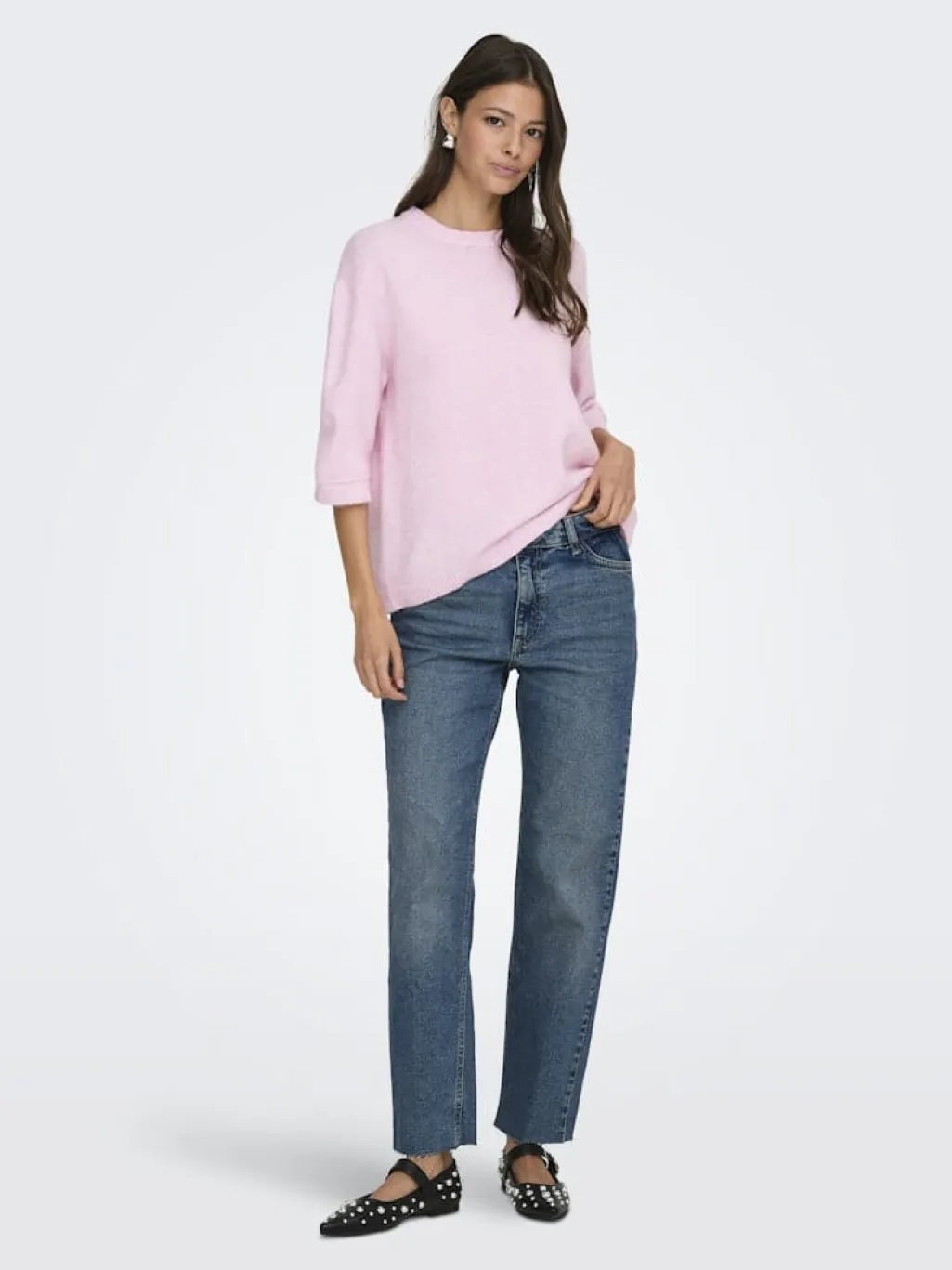 Jdysonja S/S O-Neck Pullover Knt