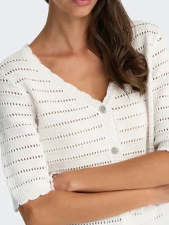 Jdytanja 2/4 V-Neck Cardigan Knt