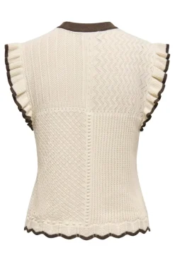 Jdyviolet S/L Frill Pullover Knt