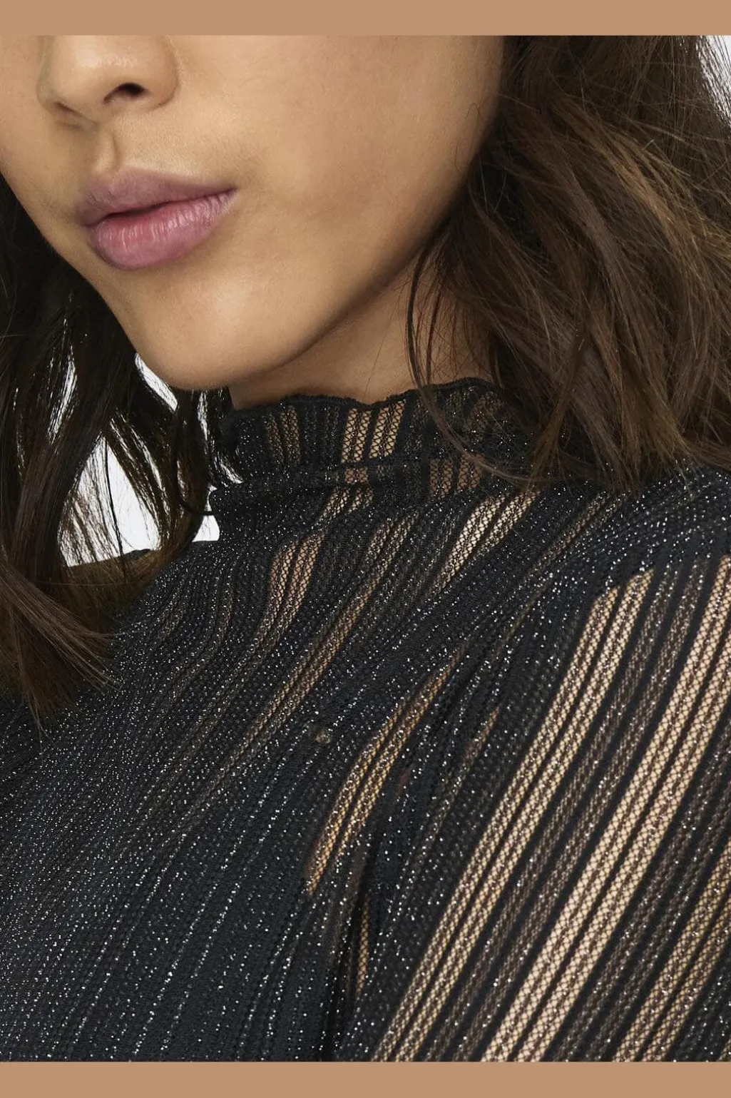 Jdyvivy L/S Lurex Top