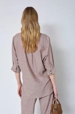 Jihocc Stripe Ss Shirt 45136