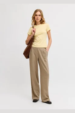 Jxalmira Linen Blend Pant Ln