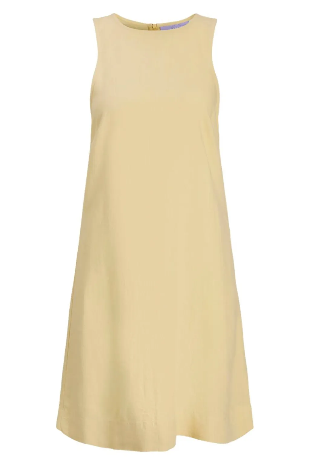 Jxalmira Linen Ble Short Sl Dress Re