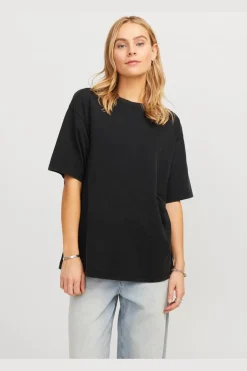 Jxandrea Wash Loose Ss Tee Sn