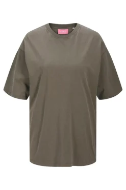 Jxandrea Wash Loose Ss Tee Sn