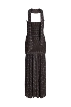 Jxelvira Mesh Sl Scarf Dress