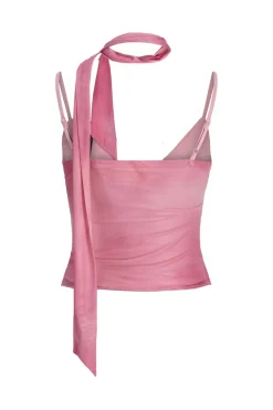Jxelvira Mesh Sl Scarf Top