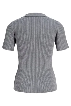 Jxhadley Tight Ss Polo Knit