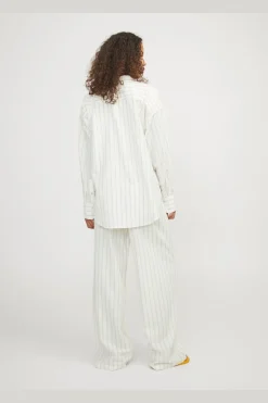 Jxjamie Ls Rlx Linen Blend Shirt Sn