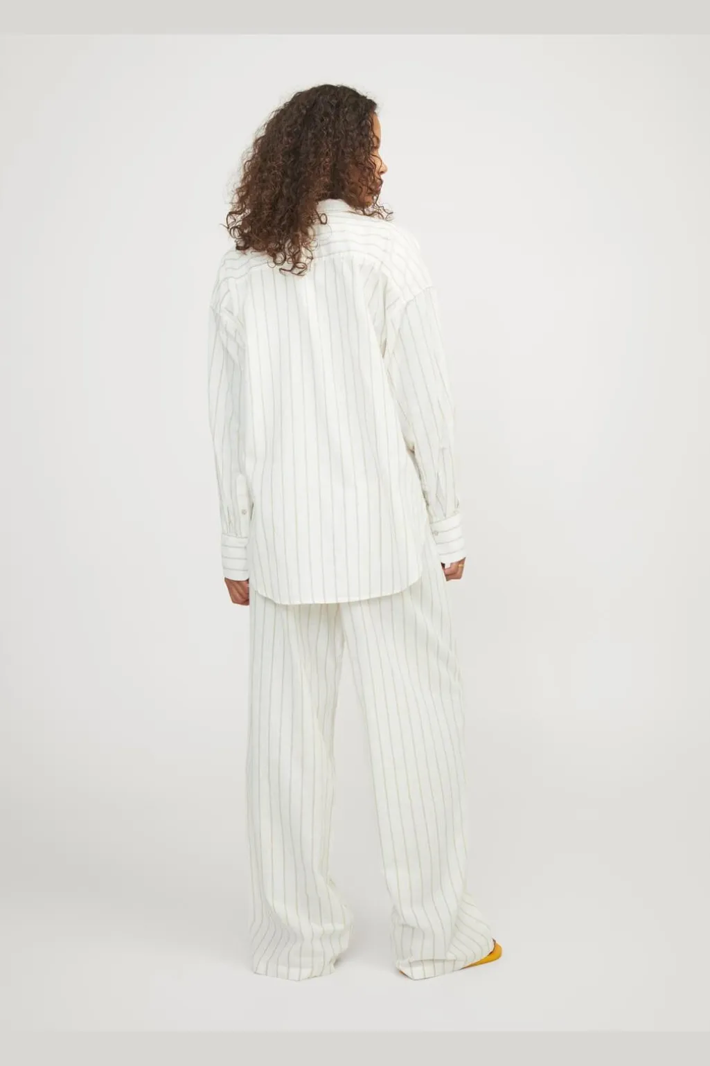 Jxjamie Ls Rlx Linen Blend Shirt Sn