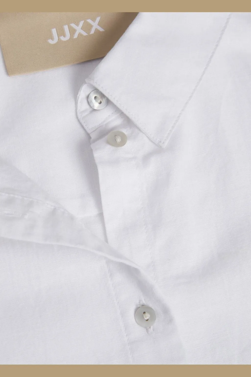 Jxjamie Ls Rlx Linen Blend Shirt Sn