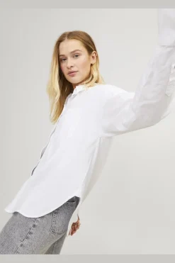 Jxjamie Ls Rlx Linen Blend Shirt Sn