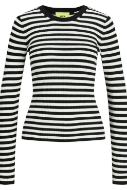 Jxjodi Tight Stripe Crew Neck Knit