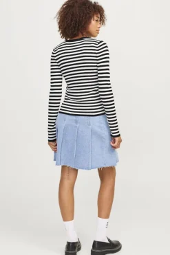 Jxjodi Tight Stripe Crew Neck Knit