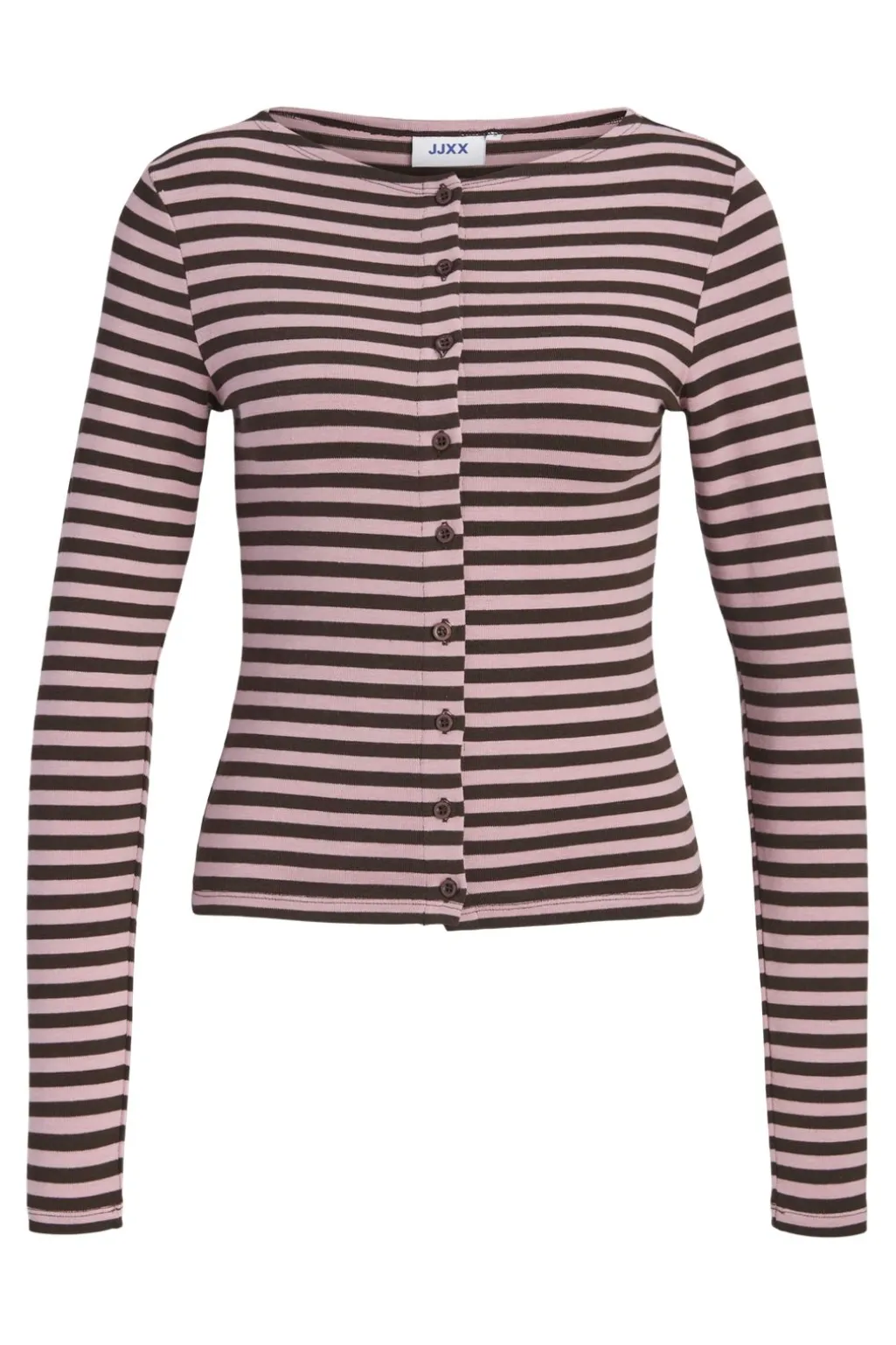 Jxpaula Stripe Ls Cardigan Ln