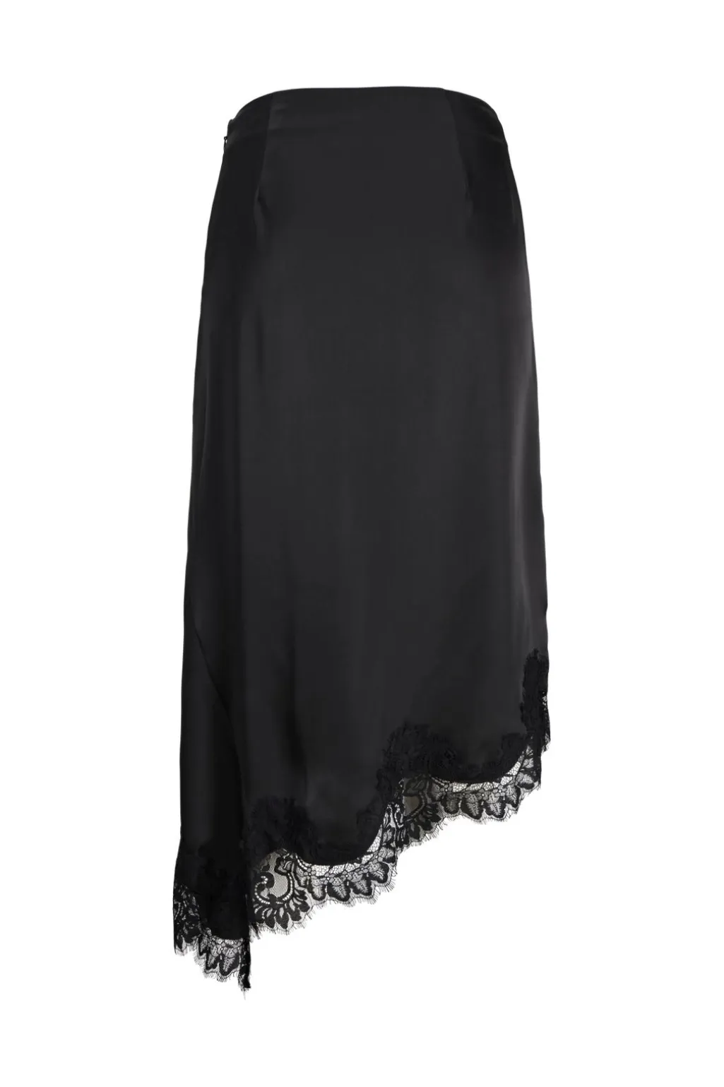 Jxvima Satin Asymmetric Skirt Ln