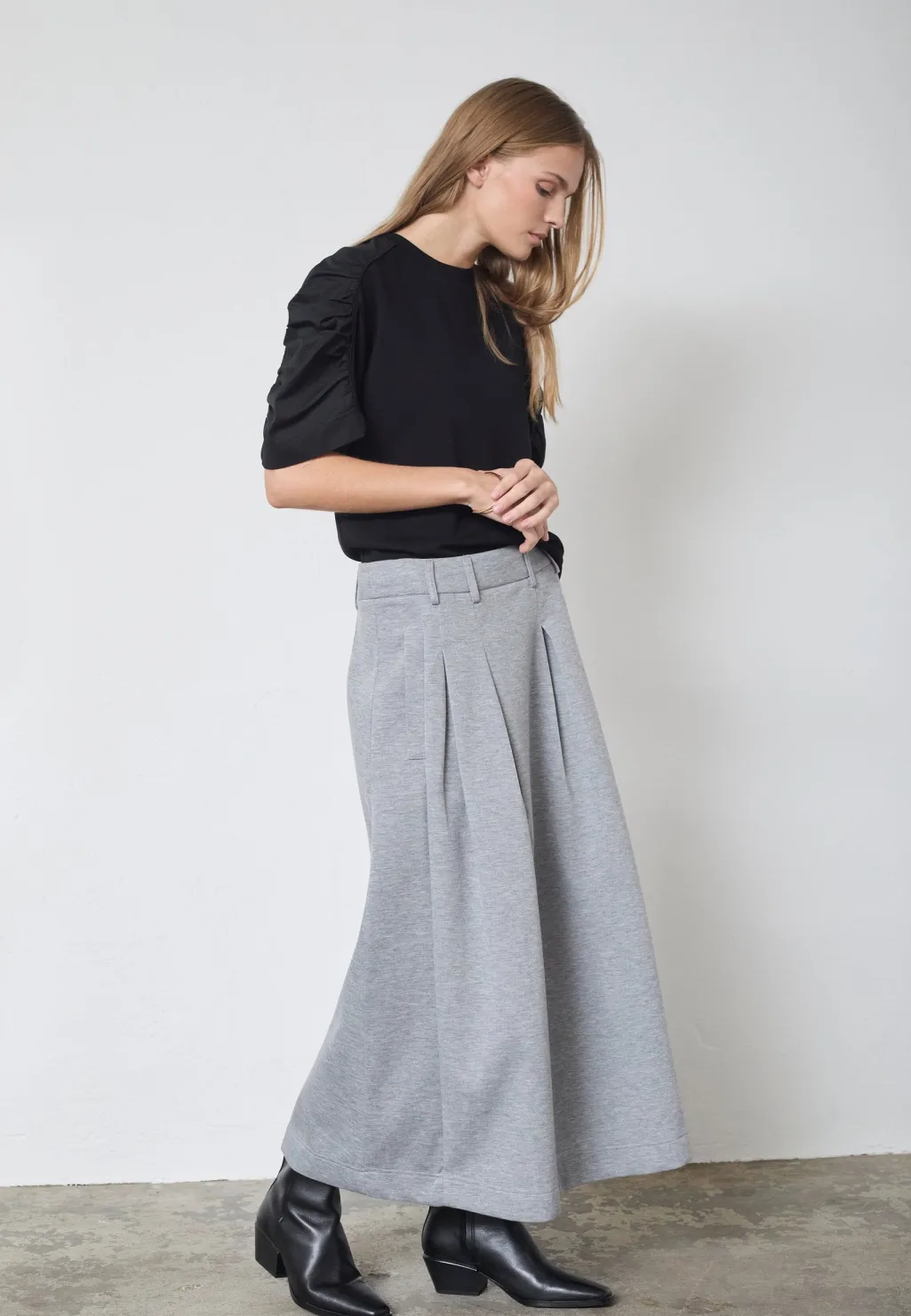 Lancecc Pleat Skirt 44015