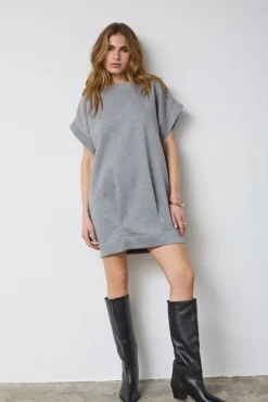 Lancecc Sweat Dress 46082