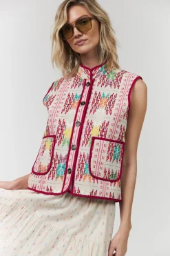 Llcairoll Quilted Vest26155-1040