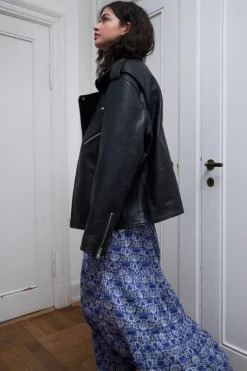 Llrayll Leather Jacket Os90042-6001