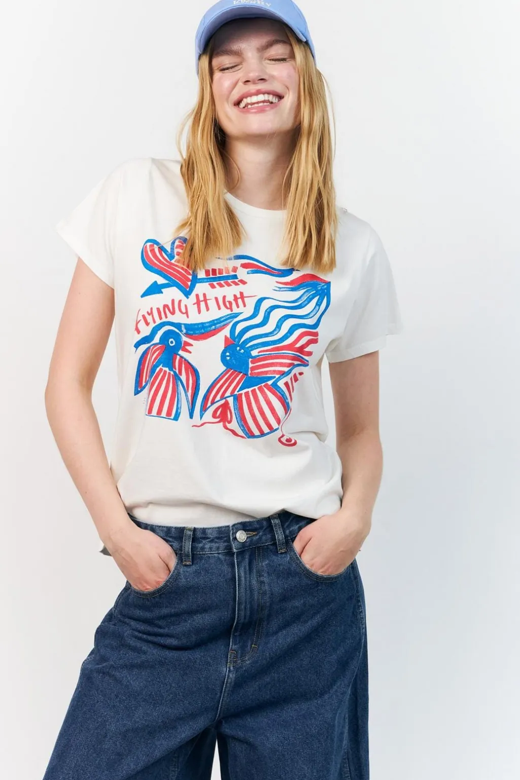 Llromall Flying High Tee Ss26268-1026