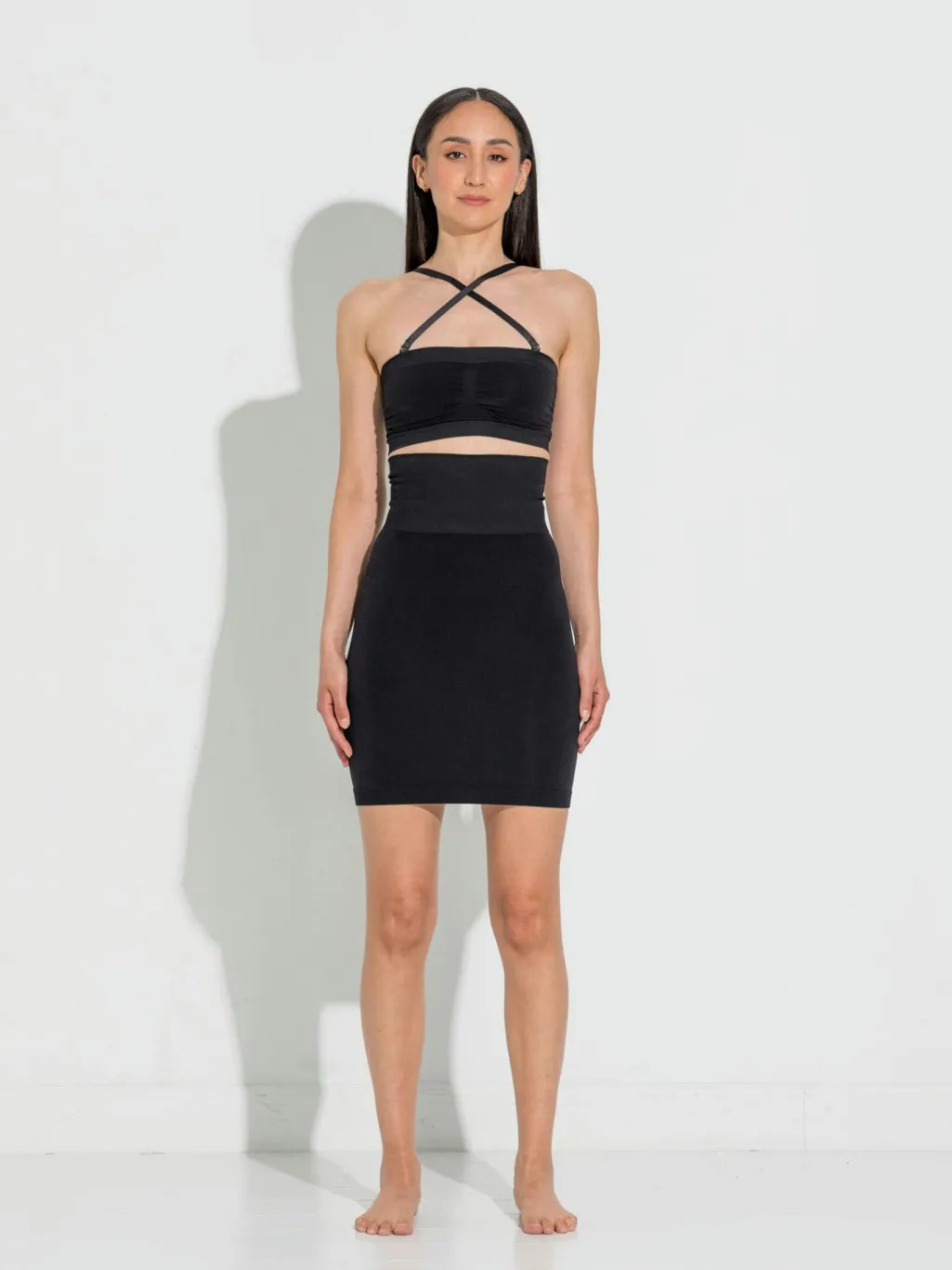 Llsecond Skin High Waist Tube Skirt