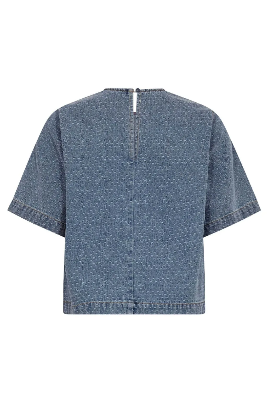Lovacc Denim Ss Blouse 45080