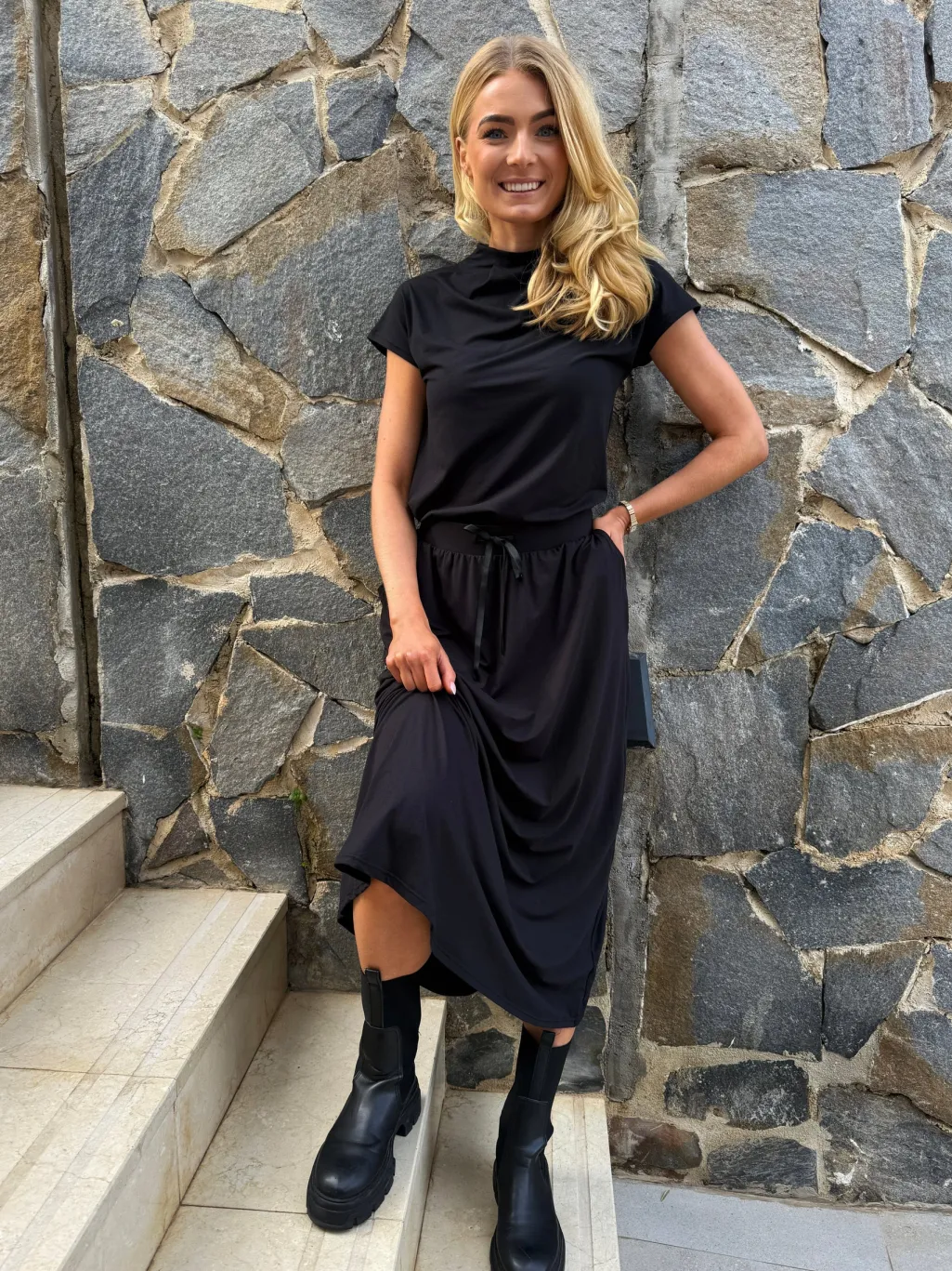 Ltalma-U-Tshirt-Frill-Dress 9593