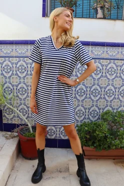 Ltalma-Vneck-Tshirt-Dress 9594