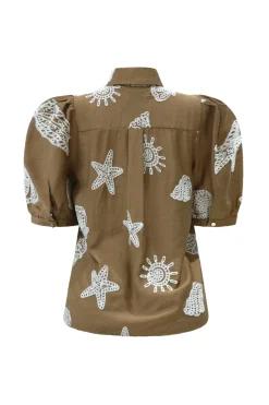 Ltflora Ss Blouse 22181