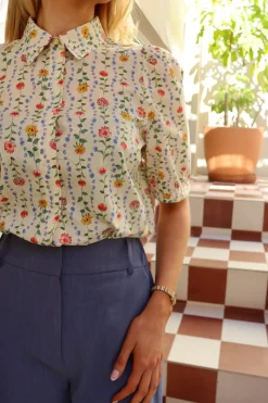 Ltflora Ss Blouse 22181