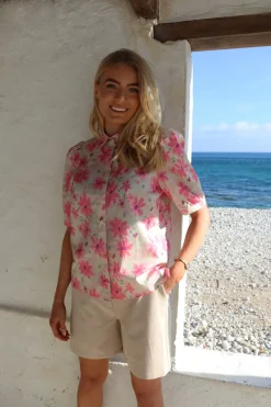 Ltflora Ss Blouse 22181