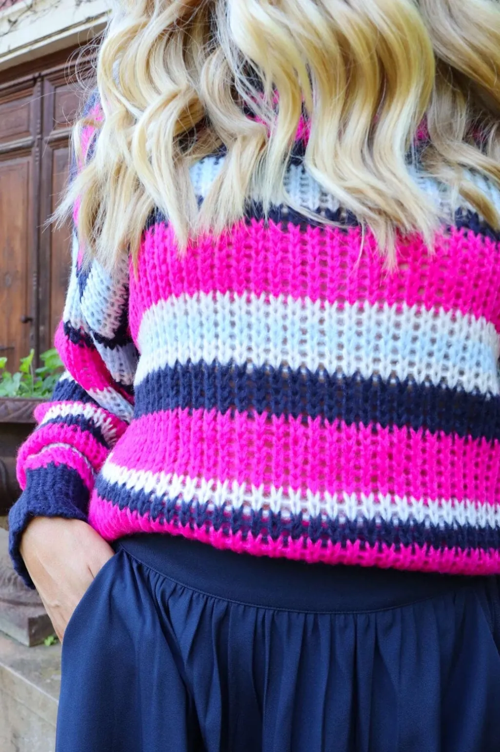 Ltfrodine Stripe Pullover 22261