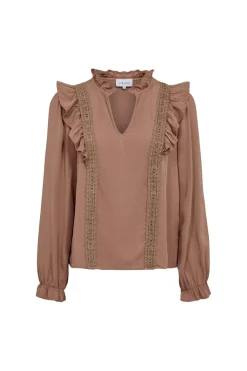 Ltlaura Ls Blouse 22360