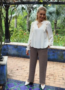 Ltlaura Ls Blouse 22360