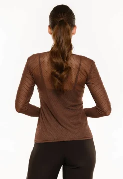 Ltmesh Ls Tshirt, Dot 22069