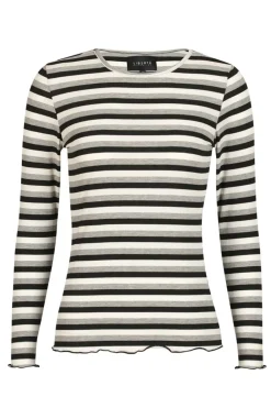 Ltnatalia Ls Round Neck Blouse 9914