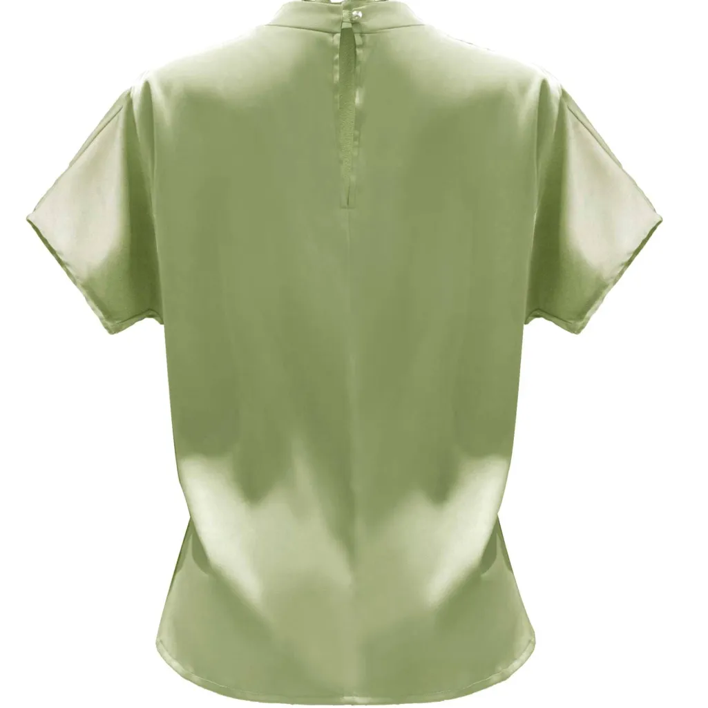 Ltpip Ss Pearl Blouse 22379