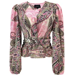 Lttiki Ls Twist Blouse 22120