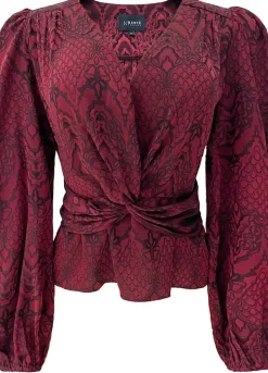 Lttiki Ls Twist Blouse 22120