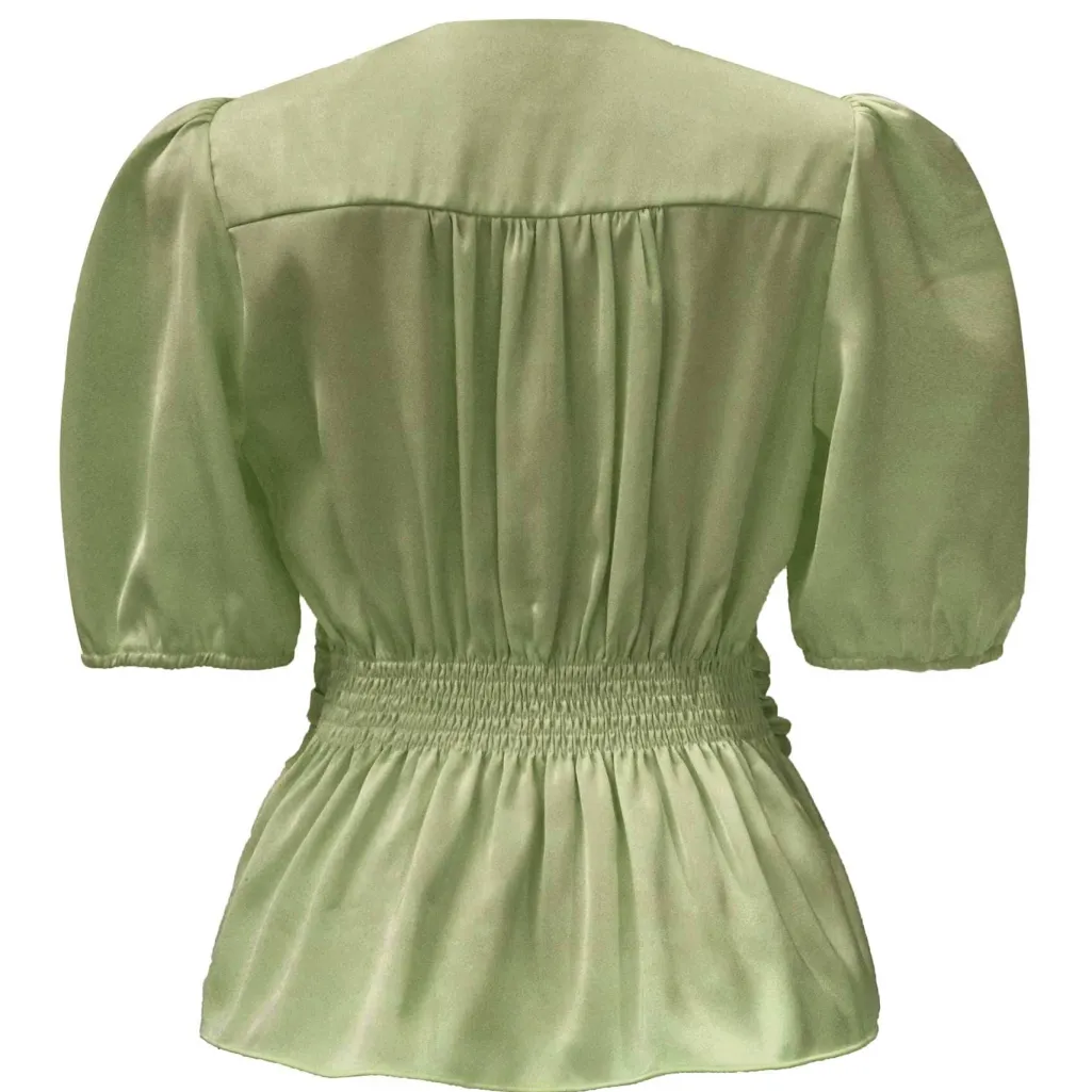 Lttiki Ss Twist Blouse 22205