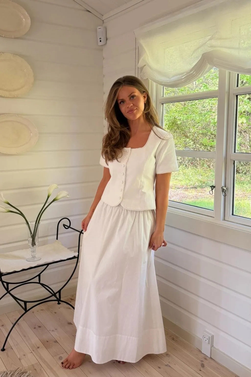 Milleic Long Skirt A25242