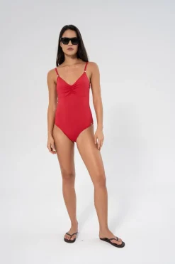 Milos Solid Swimsuit Recycled Swimsuit Pews2636